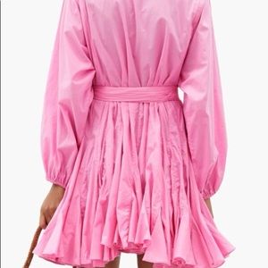 Rhode resort button up pink dress size l